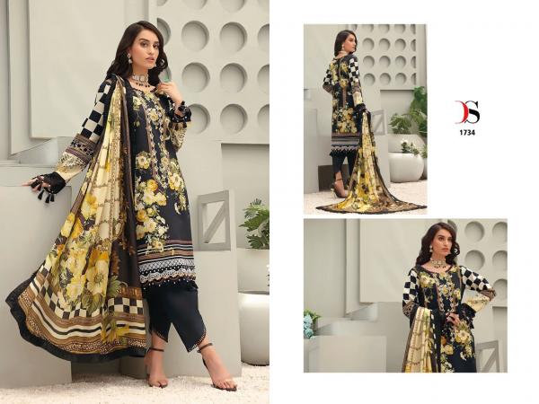 Deepsy Firdous Queens Court Nx Cotton Embroidery Pakistani Salwar Suits